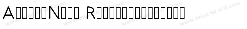 AvenirNext Regularzi字体转换